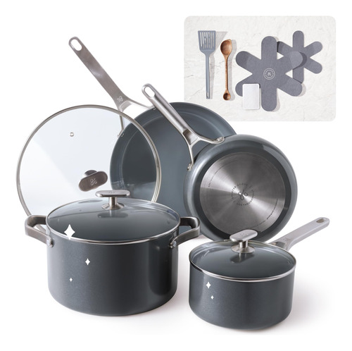 Greater Goods Party Of Four Cook Kit - Juego De Utensilios D