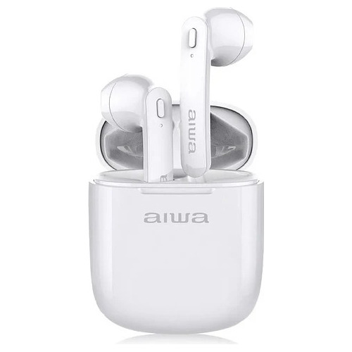  Audifonos Inalambrico Bluetooth 5.0 Aiwa Aw-9-twsr Blanco