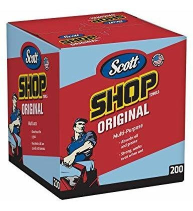 Scott Toallas De Taller Original (75190), Azul, Pop-up Box D