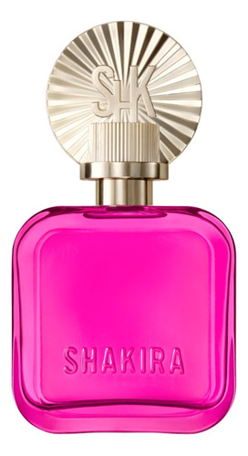 Perfume feminino Shakira Fuchsia Edp 80 ml, volume unitário 80 ml
