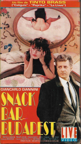 Snack Bar Budapest Vhs Tinto Brass Giancarlo Giannini