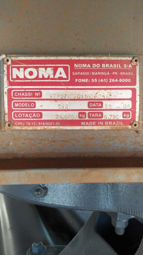 Carreta Vanderleia 2 Eixos