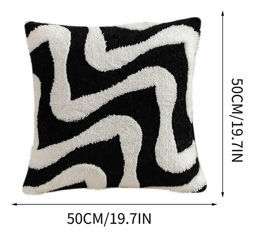 Funda De Almohada En T De Terciopelo Con Forma De Copo De Ni
