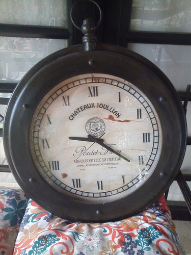 Reloj Fondo Mapamundi 60 Cms.
