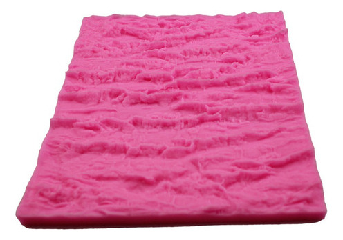 Molde De Silicone Com Textura De Casca De Árvore, Tapete