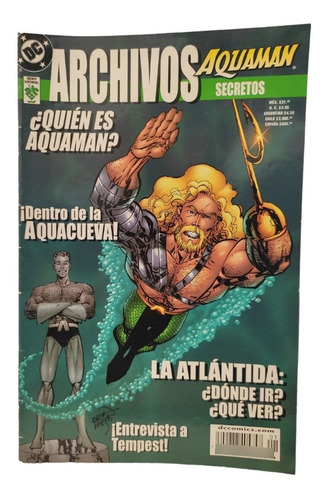 Aquaman Archivos Secretos Editorial Vid