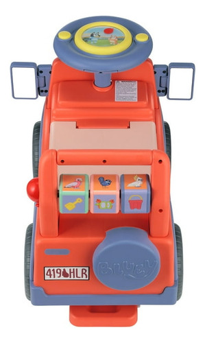 Bluey Ride On Carrito Montable Interactivo Multicolor / J Color Naranja/azul