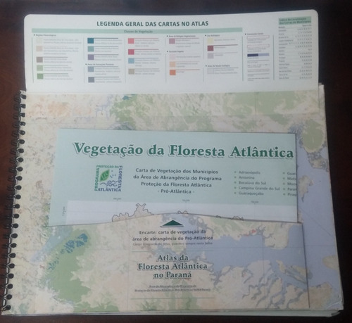 Atlas Da Floresta Atlântica No Paraná - 1° Edição - 2005