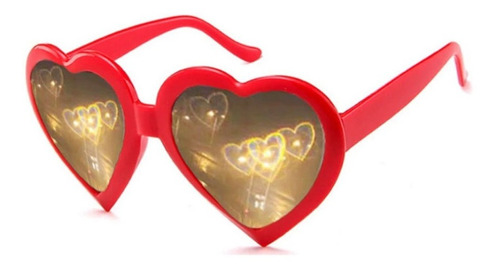 Gafas Efecto Corazon Lentes De Sol 