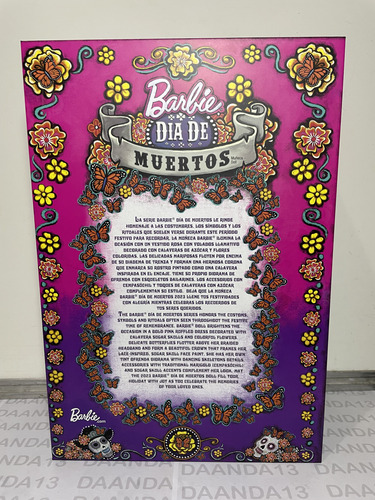 Set 1 Barbie Día De Muertos 2023 Y 1 Barbie Pink Magnolia (Usado)