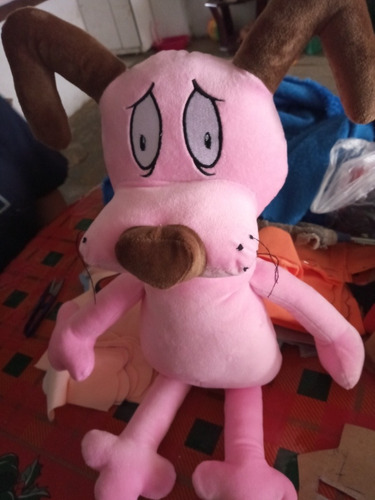 Peluche De Coraje El Perro Cobarde