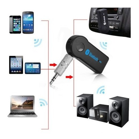 Imagem 4 de 4 de Receptor De Áudio Para Carro, Fone E Smartphone Wireless