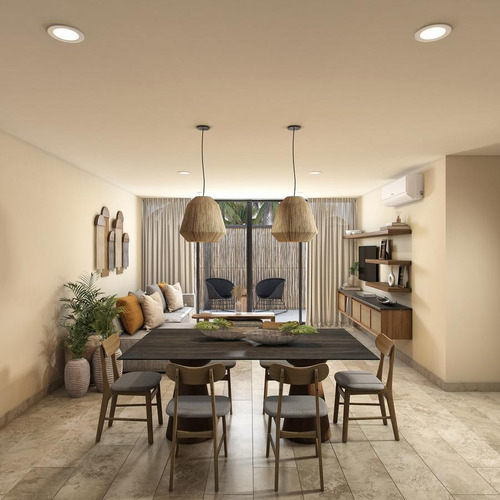 Imagen 3 de 11 de Departamento En Venta Con Alberca Privada En Aldea Zama Tulum (536)