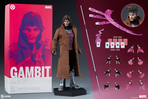 Gambit 1/6 Marvel X-men Exclusive Sideshow Sellado Original