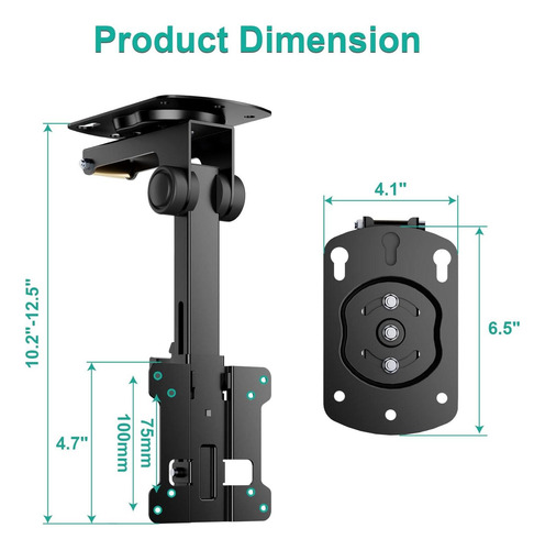 Soporte Wali Under Mountet Para Echo Show 21, Echo Show 15,