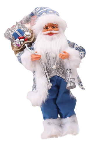 Figura De Papá Noel De Navidad, Centro De Mesa, 45cm
