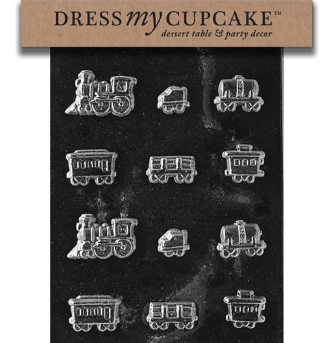 Dress My Cupcake Molde De Caramelo De Chocolate, Tren De Az.