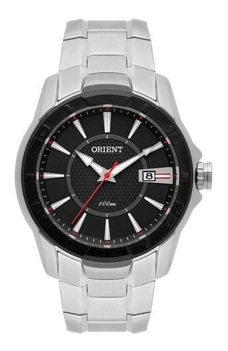 Relógio Masculino Orient Mbss1325-p1sx Prata
