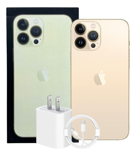 Apple Iphone 13 Pro (128 Gb) - Dorado Con Caja Original Dorado (Reacondicionado)
