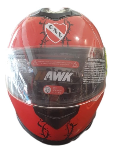 Casco Integral Hawk Independiente Motos Miguel 