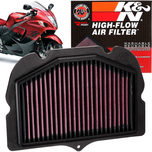 Filtro Ar Kn K&n Suzuki Gsx1300r Ra Raz Hayabusa 2008 A 2018