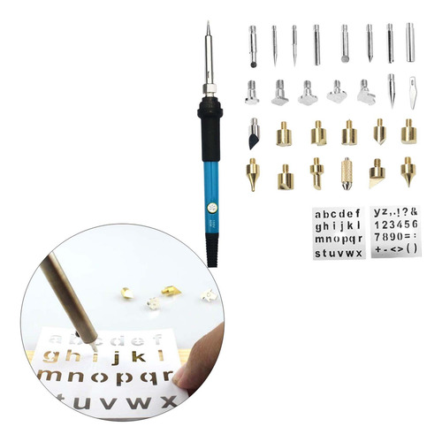 30 Piezas Herramienta De Soldadura De Hierro Kit De Pistola