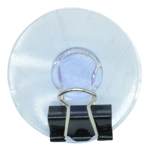 Tira Clip Con Chupon Ventosa Transparente 250 Pzas