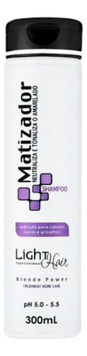 Shampoo Matizador Blond Manutenção - 300ml -  Light Hair