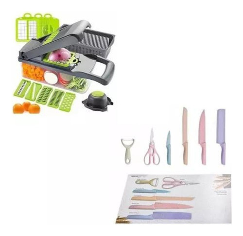 Cortador Verduras Frutas Multifuncional De Cocina + Regalo