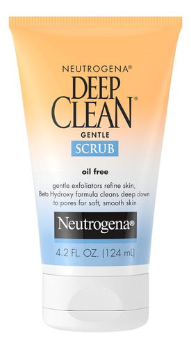 Neutrogena Deep Clean Gentle Daily Facial Scrub, Limpiador .