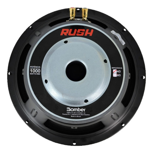 2 Woofer Profissional Bomber Rush 15 2.0k 1000 Rms 4 Ohms