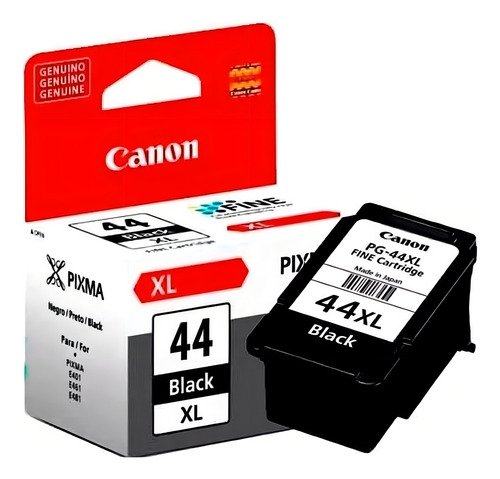 Cartucho de tinta preta Canon 44xl 15ml