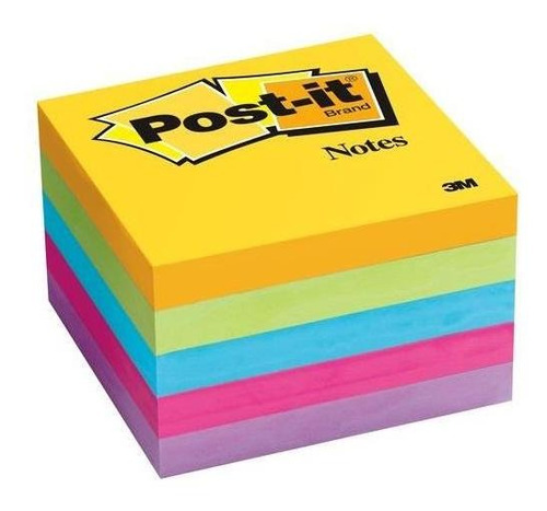 Post-it Notas 654-5pk En Colores Neon 450 Hojas 90hojasxtaco