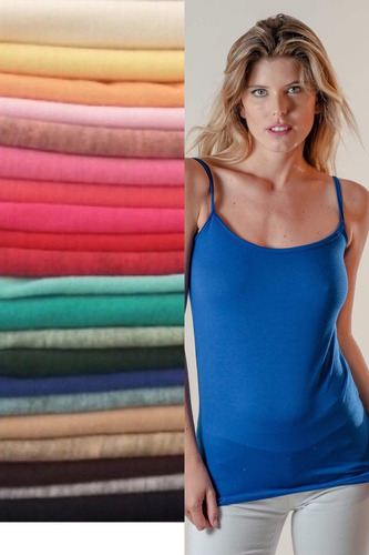 10 Remera Musculosa Tirita Mujer Talle 1 A 5 (x Mayor)