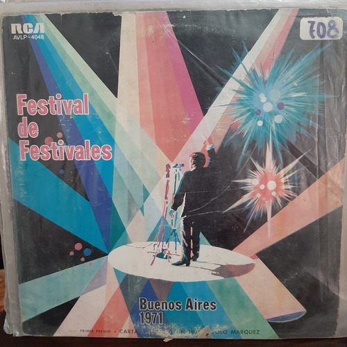 Vinilo Festival De Festivales Buenos Aires 1971 M3