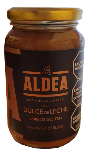 La Aldea Dulce De Leche Premium Sin Tacc X12 Unidades