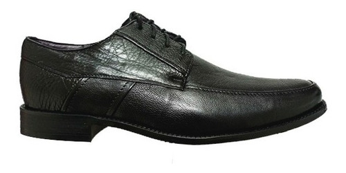 Zapato Caballero Negro Becerro Madras 6126 Jeff De Luis