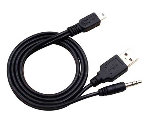 Cable 3 En 1 Mini Usb A Plug 3.5mm Y Usb Radox 700-553