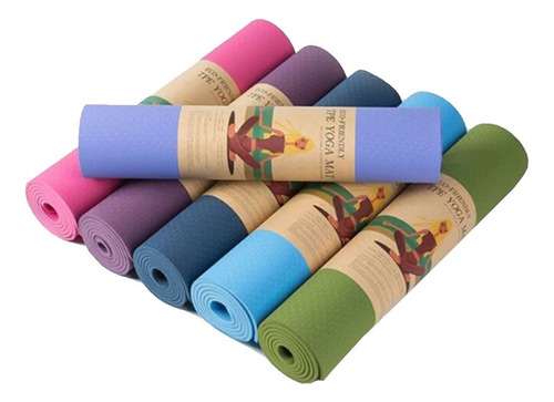 Mat Yoga Ecologico Ecoamigable Ecofriendly Premium 