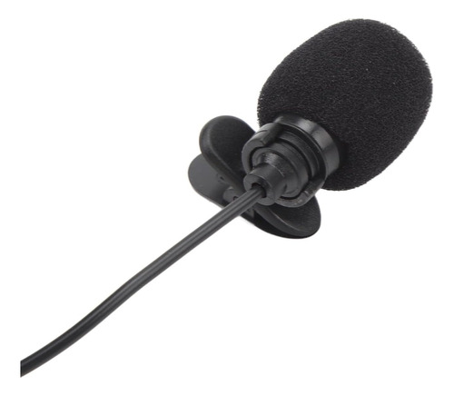 3 Pz Microfono Portatil Plug 3.5 Mm Mini En Color Negro
