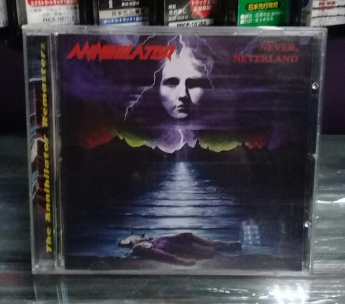 Annihilator- Never, Neverland. Cd Europe.