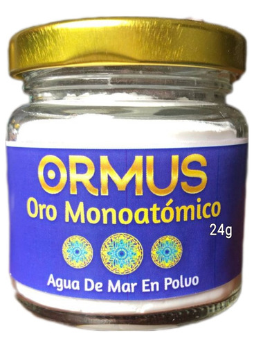 Ormus,  Oro Monoatómico  En Polvo 24 Gr - g a $6662