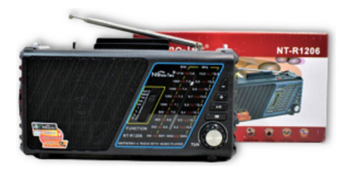 Radio Bluetooth Parlante Recargable Con Usb Y Radio Fm