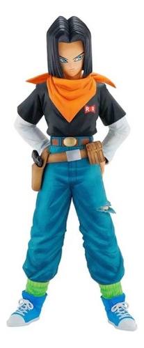 Action Figure Dragon Ball Android 17 Gk Series 24cm