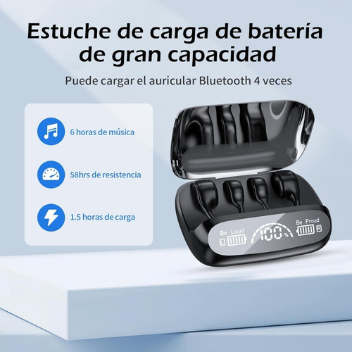 Auriculares Mini True Wireless 5.3 Con Clip Para Conducción