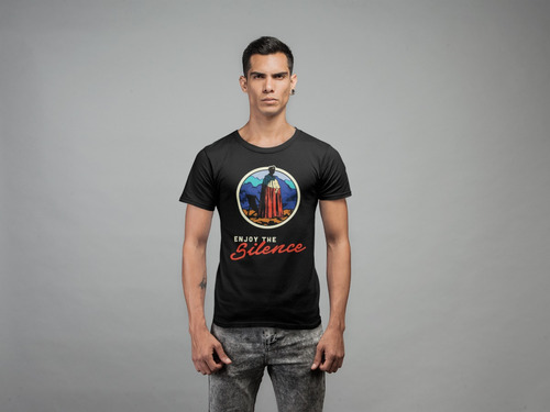 Camiseta Rock Metal Depeche Mode N6