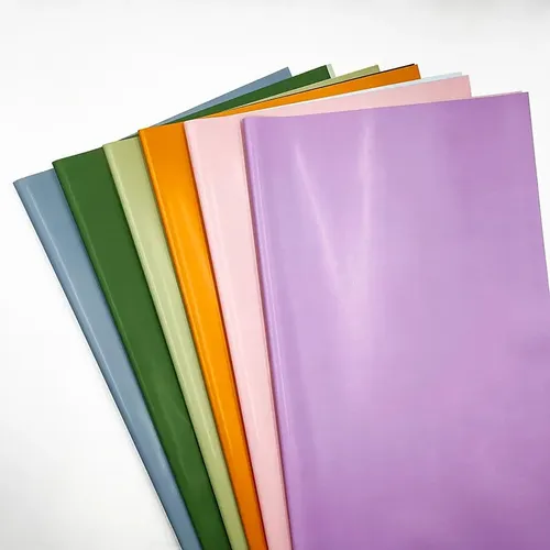 Papel Coreano Diseño Liso Por 20 Unidades Paquete Por Color