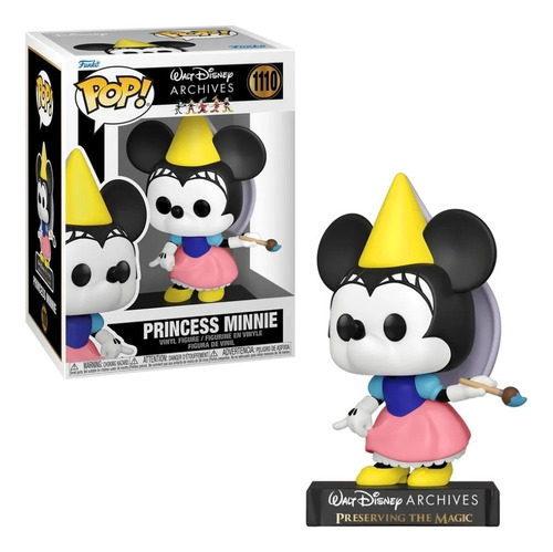 Funko Pop!  Minnie Mouse Walt Disney Archives 1110 Boneca Princesa