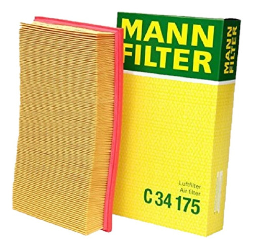 Filtro De Aire Mann-filter C34175 Mer Benz W210 E200 - E320