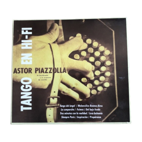 Cd    Astor Piazzolla     Tango En Hi-fi    Nuevo